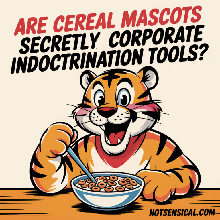 Are Cereal Mascots Secretly Corporate Indoctrination Tools?