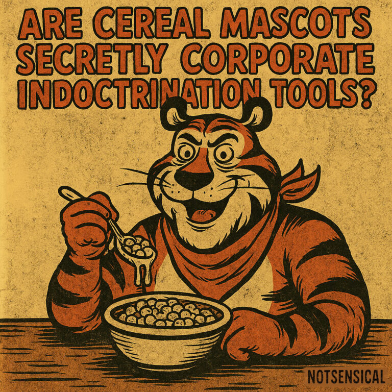 Are Cereal Mascots Secretly Corporate Indoctrination Tools?