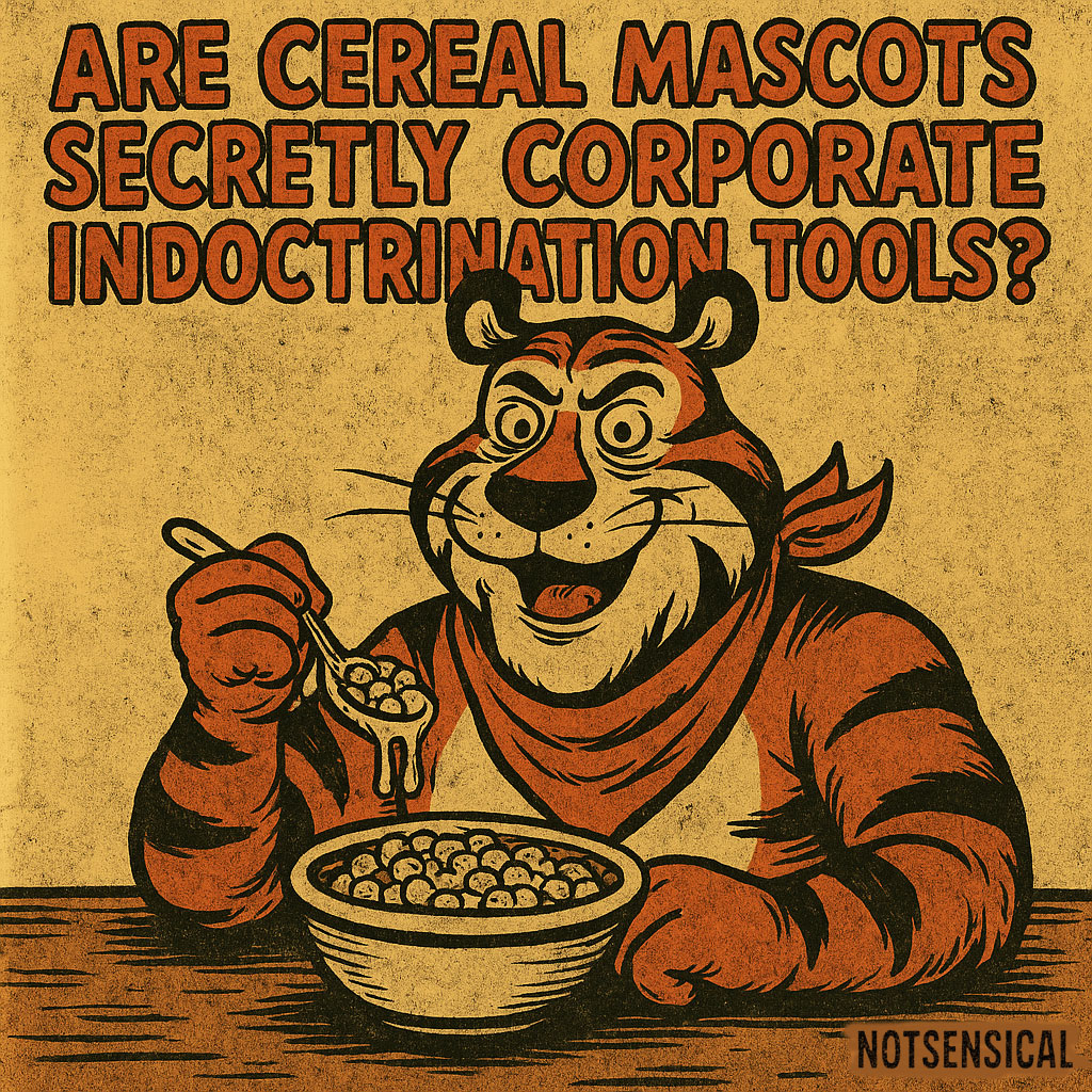 Are Cereal Mascots Secretly Corporate Indoctrination Tools?
