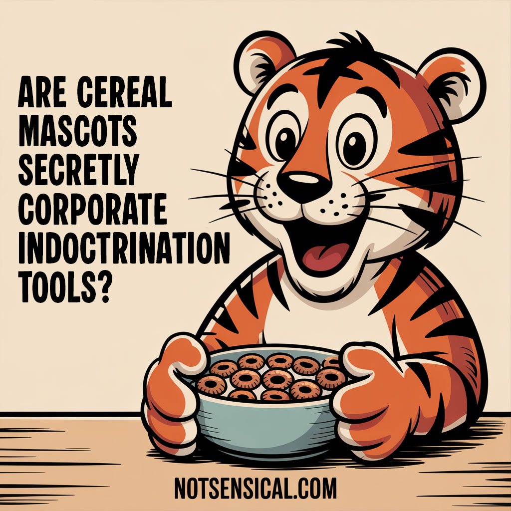 Are Cereal Mascots Secretly Corporate Indoctrination Tools?