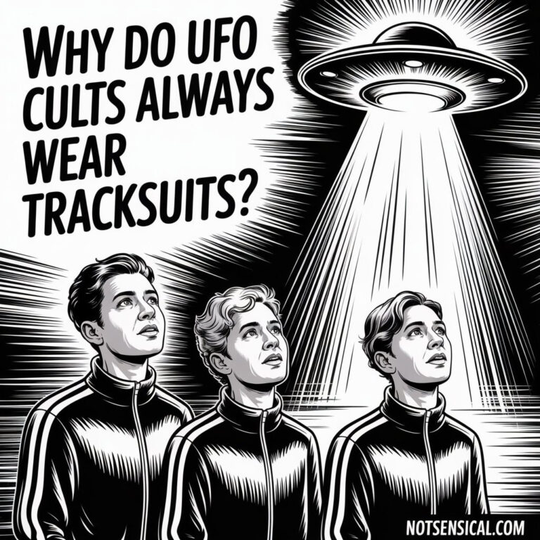 Why Do UFO Cults Always Wear Tracksuits?