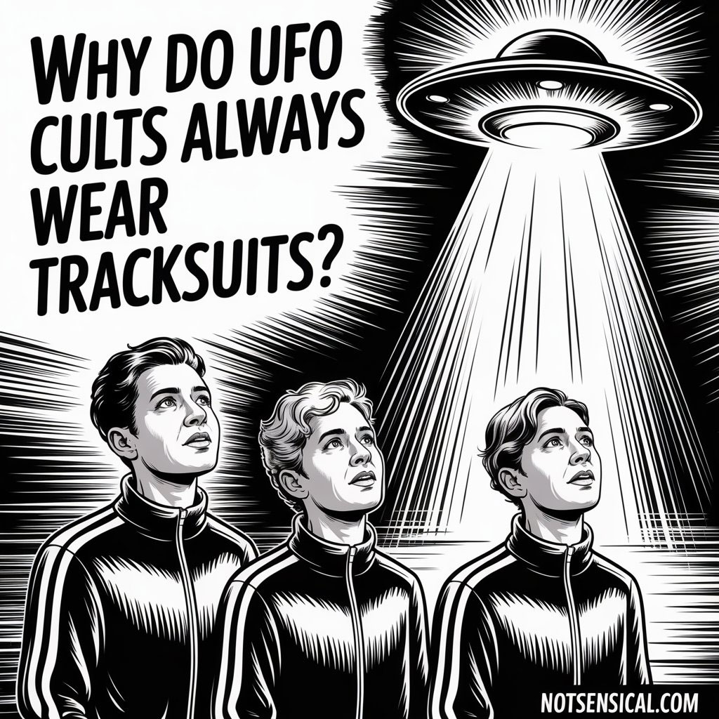 Why Do UFO Cults Always Wear Tracksuits?