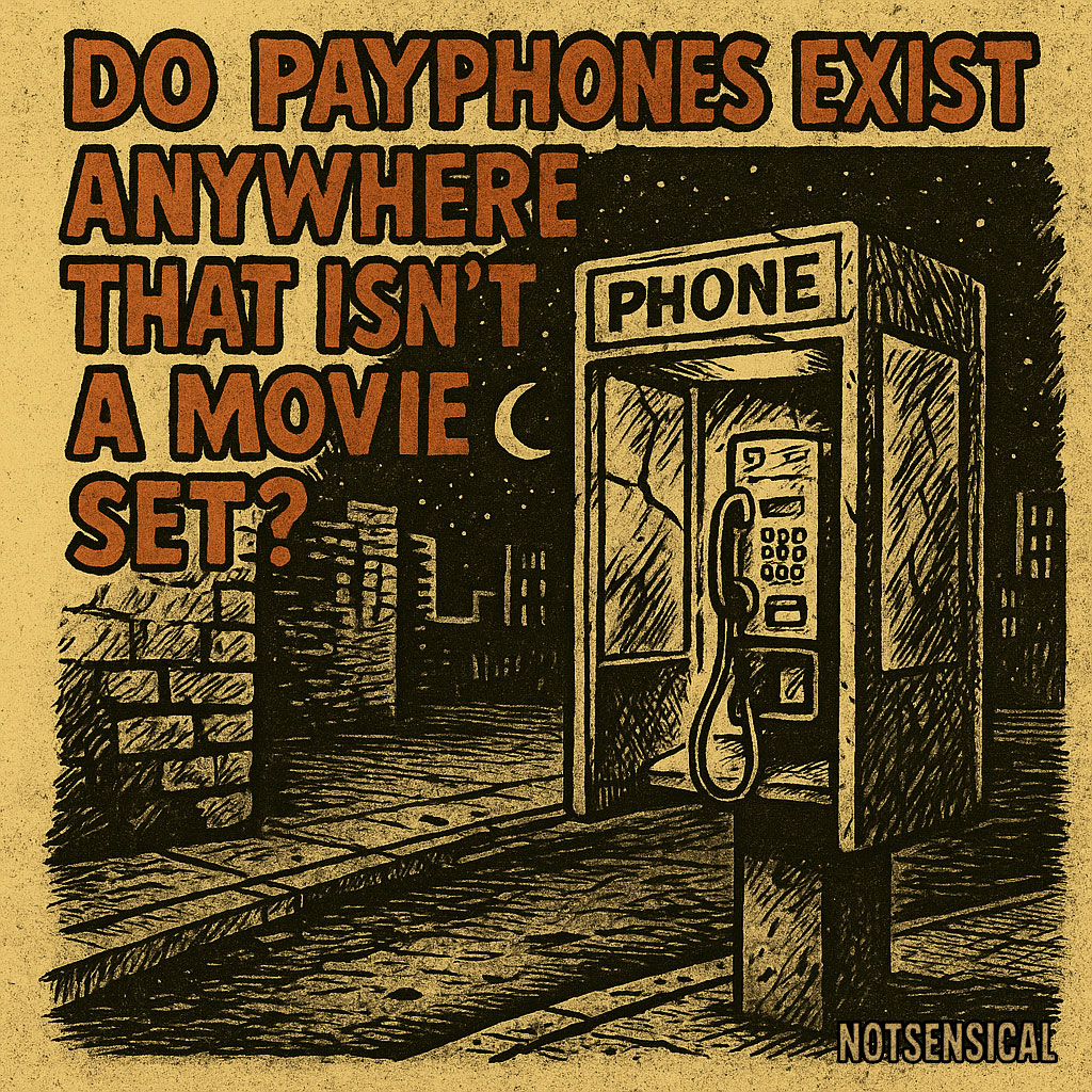 Do Payphones Exist Anywhere That Isn’t a Movie Set?