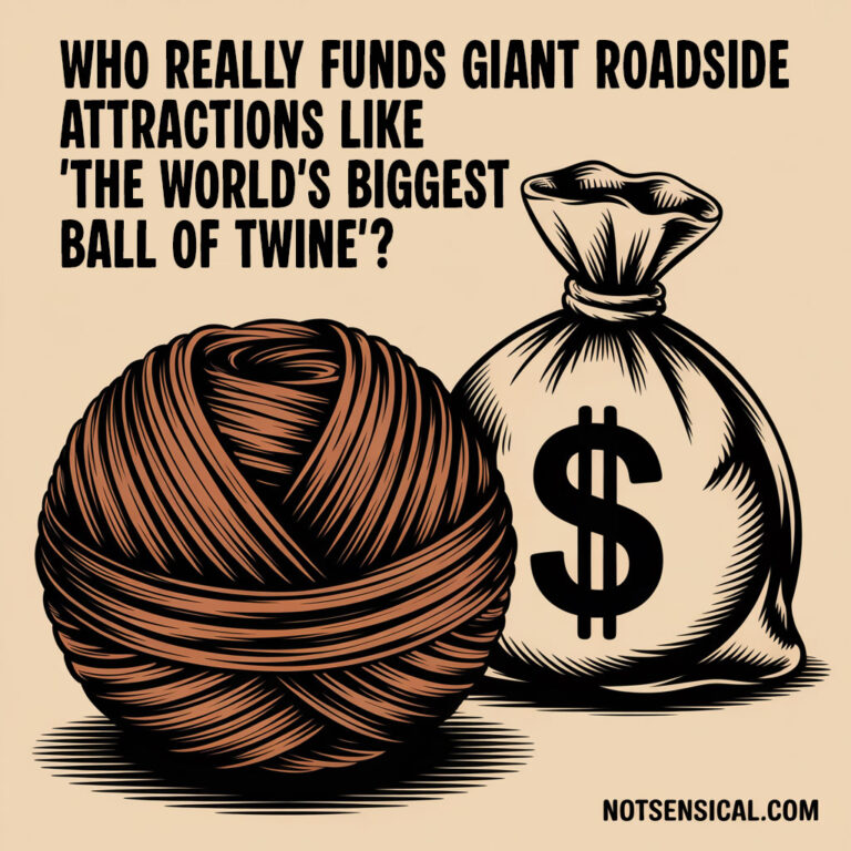 Who Really Funds Giant Roadside Attractions Like “The World’s Biggest Ball of Twine”?