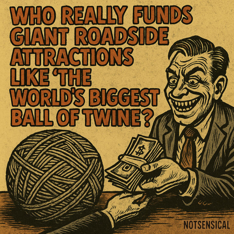 Who Funds Giant Roadside Attractions Like the World’s Biggest Ball of Twine?