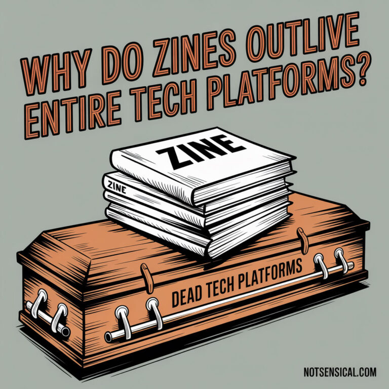 Why Do Zines Outlive Entire Tech Platforms?